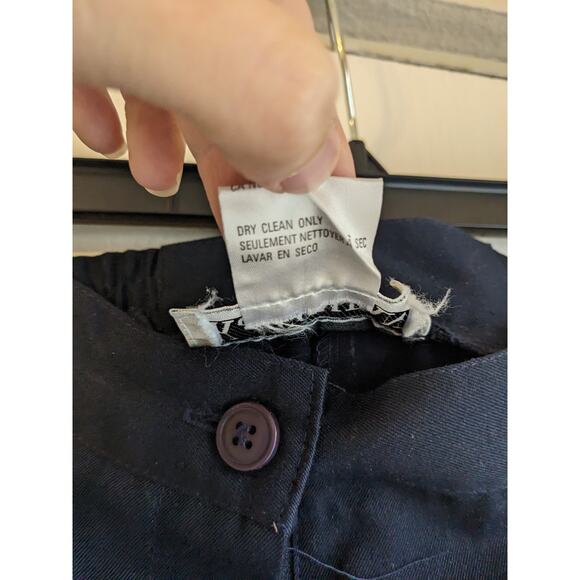 SK & Company Women's Navy Blue Single-Button Blaze & Pant Set Size 12P - Picture 9 of 9